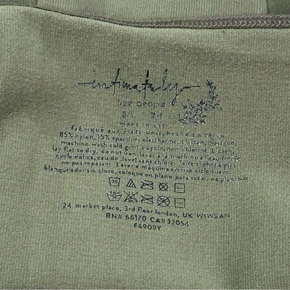 Free People Intimately Spaghetti Strap Thong Style Bodysuit Bundle. Size XS/S - Picture 9 of 10